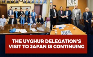 The Uyghur Delegation's visit to Japan is continuing