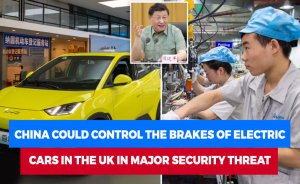 China could control the brakes of electric cars in the UK in major security threat