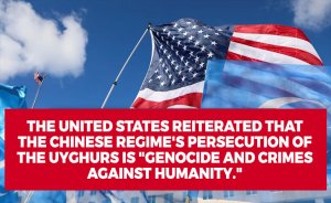 The United States reiterated that the Chinese regime's persecution of the Uyghurs is 