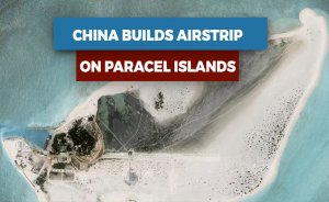 China Builds An Airstrip On The Paracel Islands