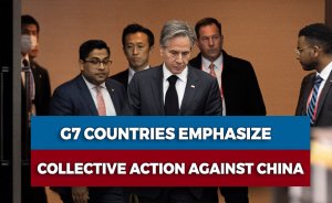The G-7 countries emphasize collective action against China