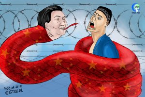 Thousands of East Turkistan people are targeted daily by China's genocidal crime.