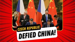 Czech Republic defied China!