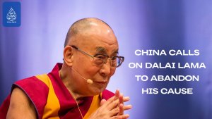 China calls on Dalai Lama to abandon his cause