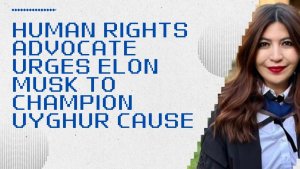 Human Rights Advocate Urges Elon Musk to Champion Uyghur Cause
