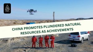 China promotes plundered natural resources as achievements