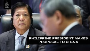 Philippine President makes proposal to China