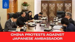 China protests against Japanese ambassador