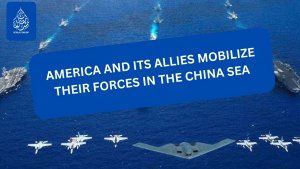 America and its allies mobilize their forces in the China Sea