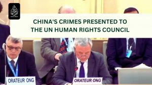 China's crimes presented to the UN Human Rights Council