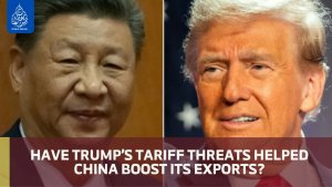 Have Trump’s tariff threats helped China boost its exports?