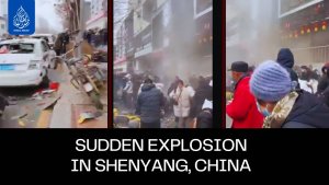 Sudden explosion in Shenyang, China