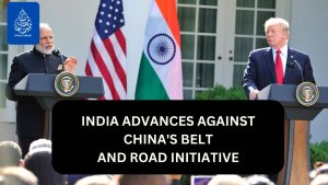 India advances against China's Belt and Road Initiative