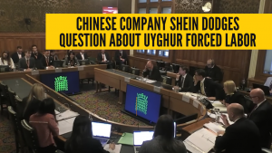Chinese company Shein dodges question about Uyghur forced labor