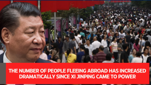The number of people fleeing abroad has increased dramatically since Xi Jinping came to power