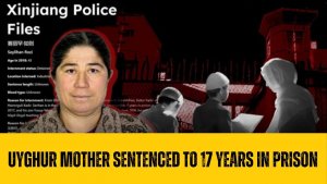 Uyghur mother sentenced to 17 years in prison