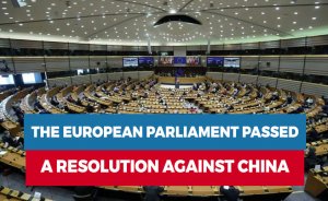 The European Parliament passed a resolution against China