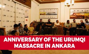 Anniversary of the Urumqi massacre in Ankara