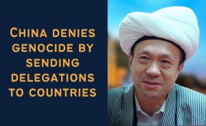 China denies genocide by sending delegations to countries