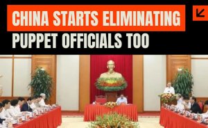 China starts eliminating puppet officials too