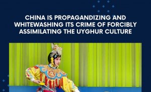 China is propagandizing and whitewashing its crime of forcibly assimilating the Uyghur culture.