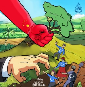 The Chinese regime is economically destroying the Uyghurs by confiscating their lands