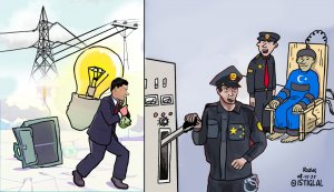 China stole electricity from East Turkistan
