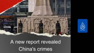 A new report revealed China's crimes