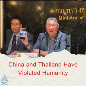 China and Thailand have violated humanity
