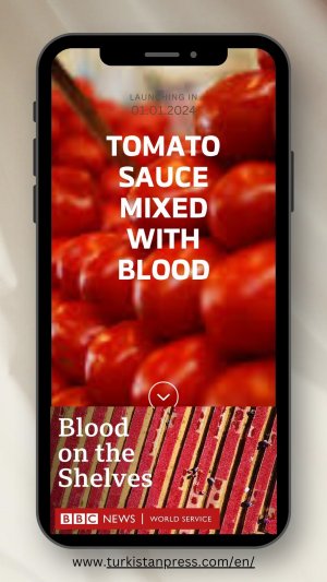 Tomato Sauce Mixed with Blood