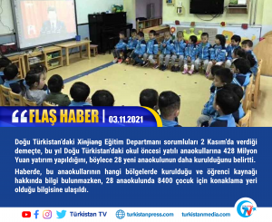 03 Kasım 2021 Flaş Haber