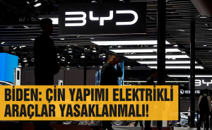 Biden: Çin yapımı elektrikli araçlar yasaklanmalı!