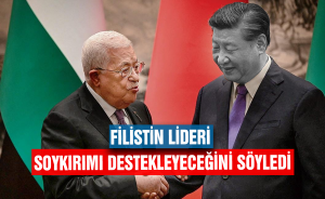 Filistin Lideri Soykırımı destekleyeceğini söyledi