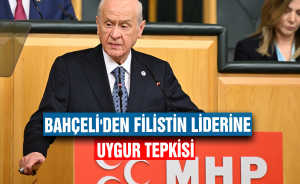 Bahçeli'den Filistin Liderine Uygur Tepkisi