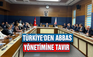 Türkiye'den Abbas yönetimine tavır
