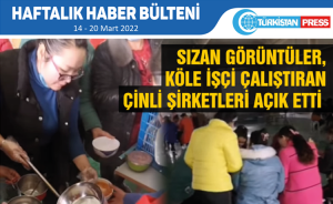 Türkistan Press Haftalık Haber Bülteni (14-20 Mart 2022)