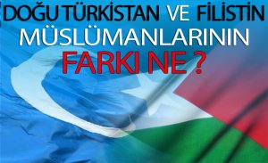 UYGUR VE  FİLİSTİNLİ MÜSLÜMANLAR ARASINDAKİ FARK NEDİR?