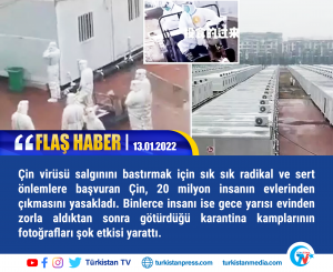 13 Ocak 2022 Flaş Haber