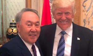 NAZARBAEV-TRUMP GÖRÜŞMESİ 
