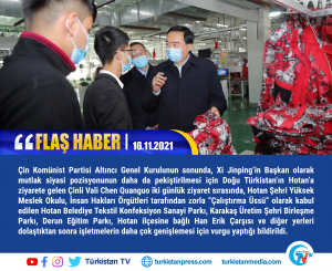 16 Kasım 2021 Flaş Haber