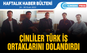 Türkistan Press Haftalık Haber Bülteni (24-30 Ocak 2022)