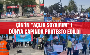 Çin’in “Açlık Soykırım” ı Dünya çapında protesto edildi