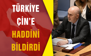 Türkiye Çin’e haddini bildirdi