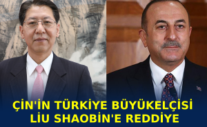 Çin'in Türkiye Büyükelçisi Liu Shaobin'e reddiye