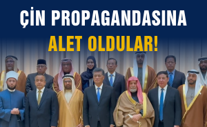 Çin propagandasına alet oldular!