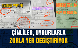 Çinliler ile Uygurlar arasında yer değiştiriyor