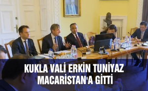 Kukla Vali Erkin Tuniyaz Macaristan'a gitti