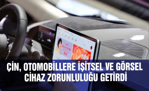 Çin, otomobillere işitsel ve görsel cihaz zorunluluğu getirdi