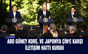 ABD. Güney Kore ve Japonya Çin'e karşı iletişim hattı kurdu