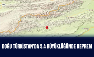 Doğu Türkistan’da 5.4 büyüklüğünde deprem